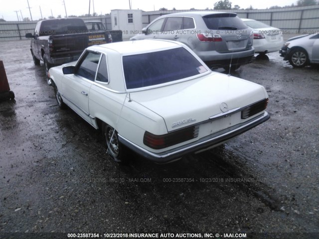 WDB1070421A008380 - 2001 MERCEDES BENZ 280  WHITE photo 3