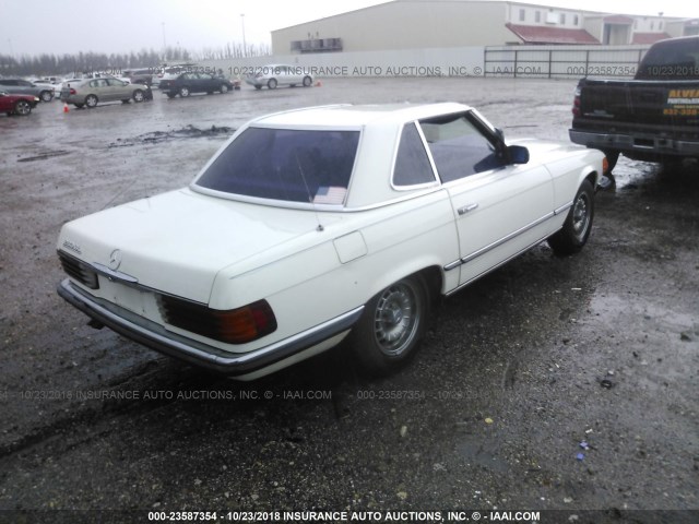 WDB1070421A008380 - 2001 MERCEDES BENZ 280  WHITE photo 4