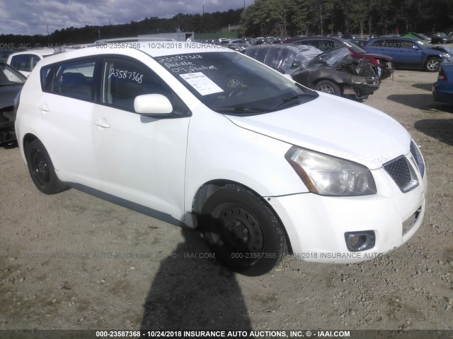 5Y2SP67059Z465122 - 2009 PONTIAC VIBE WHITE photo 1