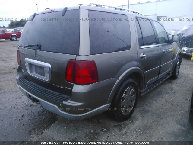 5LMFU27R43LJ48159 - 2003 LINCOLN NAVIGATOR 棕色 照片 4