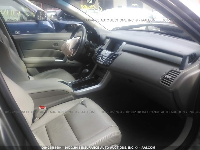 5J8TB18268A006508 - 2008 ACURA RDX BROWN photo 5