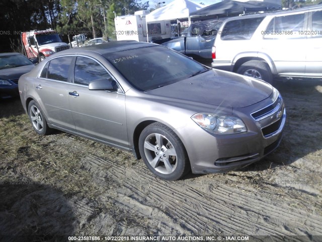 1G1ZC5E01CF190177 - 2012 CHEVROLET MALIBU 1LT GRAY photo 1