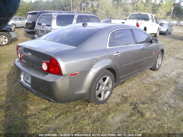 1G1ZC5E01CF190177 - 2012 CHEVROLET MALIBU 1LT GRAY photo 4