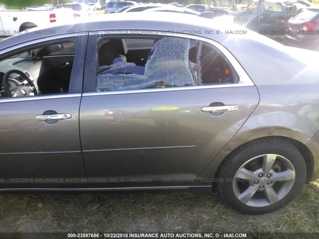 1G1ZC5E01CF190177 - 2012 CHEVROLET MALIBU 1LT GRAY photo 6