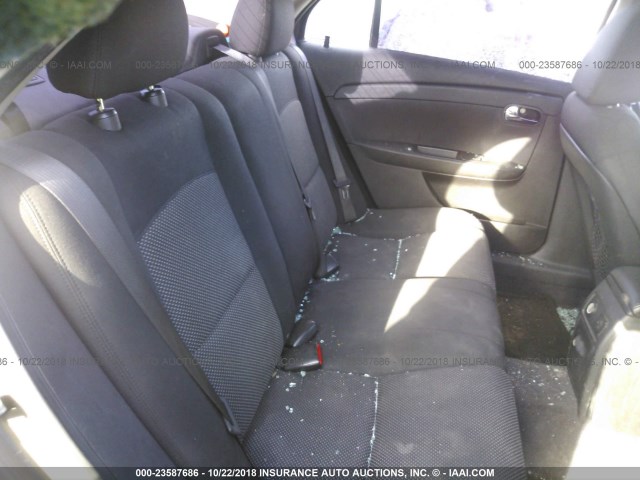 1G1ZC5E01CF190177 - 2012 CHEVROLET MALIBU 1LT GRAY photo 8