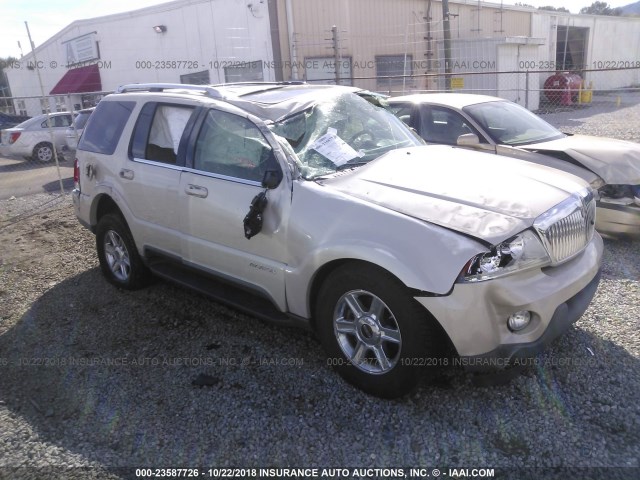 5LMEU68H45ZJ32441 - 2005 LINCOLN AVIATOR 奶油色 照片 1