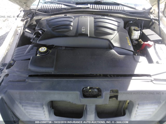 5LMEU68H45ZJ32441 - 2005 LINCOLN AVIATOR 奶油色 照片 10