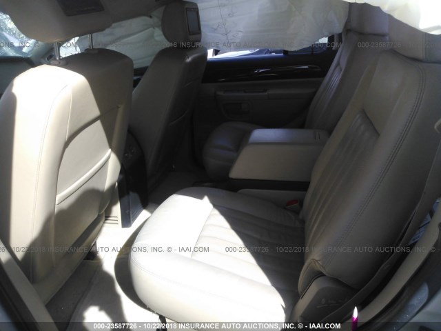 5LMEU68H45ZJ32441 - 2005 LINCOLN AVIATOR 奶油色 照片 8