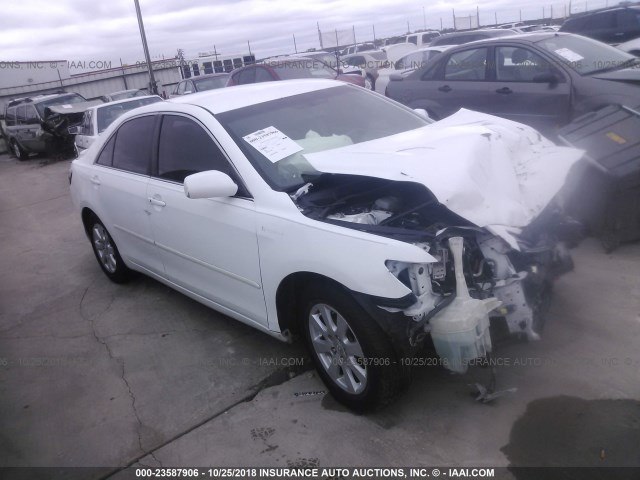 4T1BB46K39U073027 - 2009 TOYOTA CAMRY HYBRID WHITE photo 1