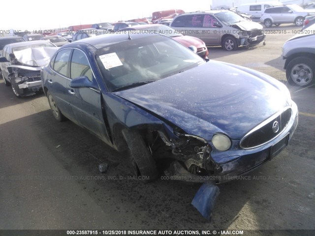 2G4WC532051295507 - 2005 BUICK LACROSSE CX BLUE photo 1