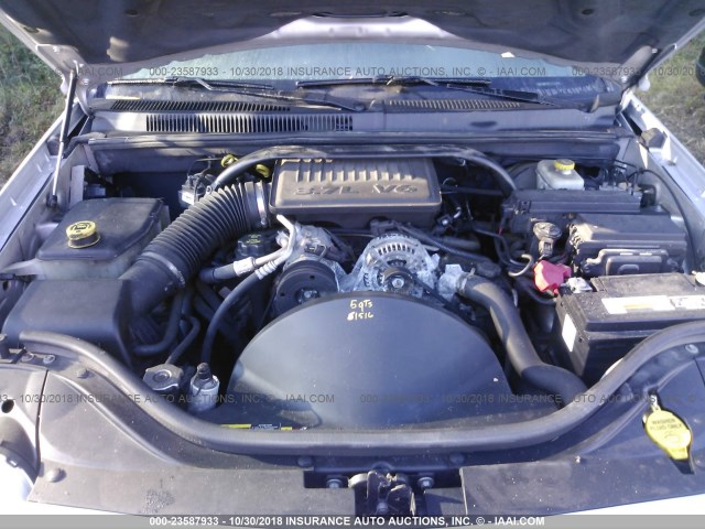 1J4GR48K45C643808 - 2005 JEEP GRAND CHEROKEE LAREDO/COLUMBIA/FREEDOM 银色 照片 10