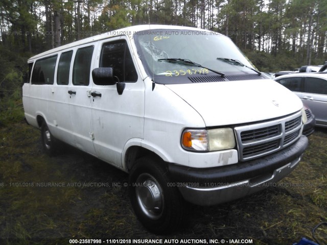 2B5WB35Z3VK525338 - 1997 DODGE RAM WAGON B3500 白色 照片 1