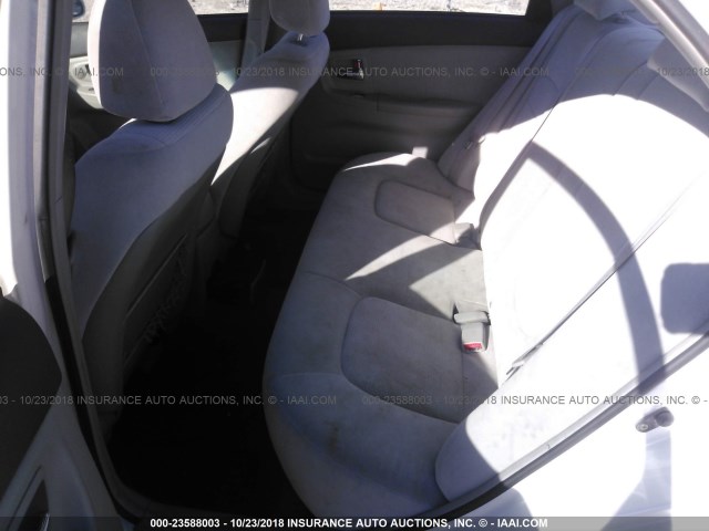 KNAFE121375487342 - 2007 KIA SPECTRA EX/LX WHITE photo 8