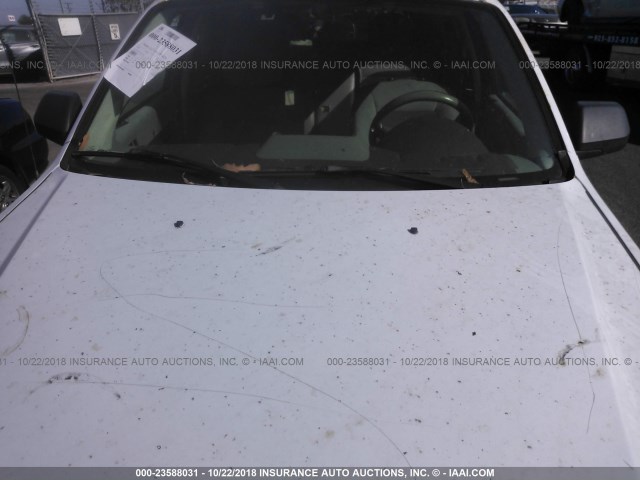 1FMCU59309KC20506 - 2009 FORD ESCAPE HYBRID WHITE photo 6