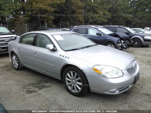 1G4HE57Y08U106400 - 2008 BUICK LUCERNE CXS SILVER photo 1