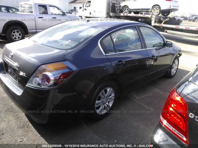 1N4AL2AP9AN542940 - 2010 NISSAN ALTIMA S GRAY photo 4