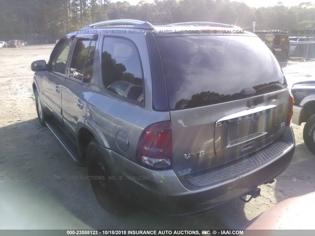 5GADT13SX62166682 - 2006 BUICK RAINIER GRAY photo 3