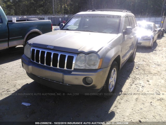1J4HS58N05C700370 - 2005 JEEP GRAND CHEROKEE LIMITED GOLD photo 6
