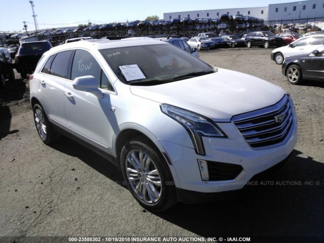 1GYKNERSXJZ155206 - 2018 CADILLAC XT5 PREMIUM LUXURY WHITE photo 1