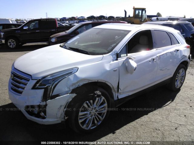 1GYKNERSXJZ155206 - 2018 CADILLAC XT5 PREMIUM LUXURY WHITE photo 2