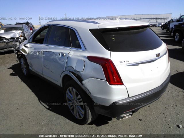 1GYKNERSXJZ155206 - 2018 CADILLAC XT5 PREMIUM LUXURY WHITE photo 3