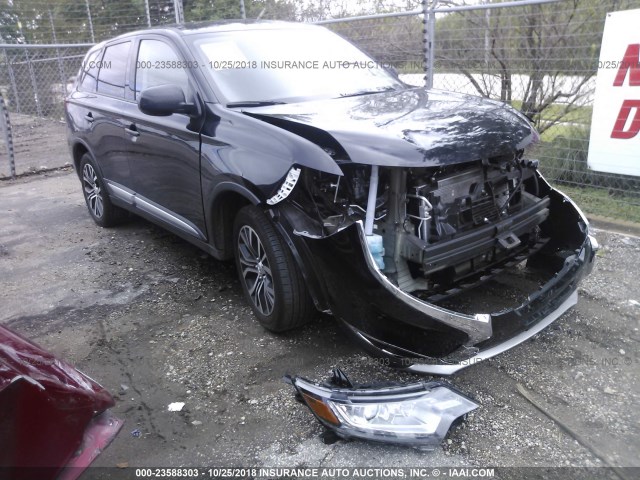 JA4AZ3A34JZ058866 - 2018 MITSUBISHI OUTLANDER SE/SEL BLACK photo 1