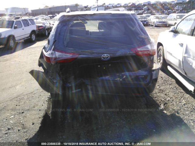 5TDYZ3DCXJS932350 - 2018 TOYOTA SIENNA XLE/XLE PREMIUM/LIMITED/L ლურჯი ფოტო 6