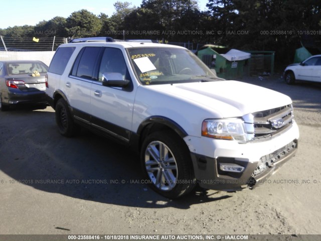 1FMJU1HT3GEF43221 - 2016 FORD EXPEDITION XLT/KING RANCH WHITE photo 1