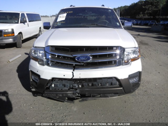 1FMJU1HT3GEF43221 - 2016 FORD EXPEDITION XLT/KING RANCH WHITE photo 6
