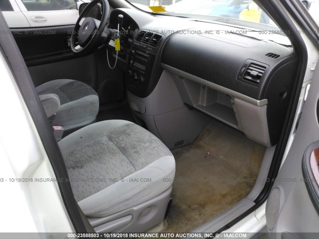 1GNDV23177D116583 - 2007 CHEVROLET UPLANDER LS WHITE photo 5