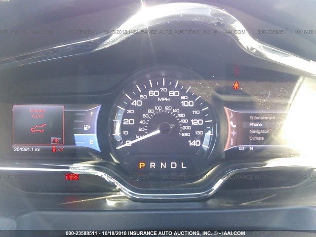 2LMHJ5NK6DBL58716 - 2013 LINCOLN MKT BLACK photo 7