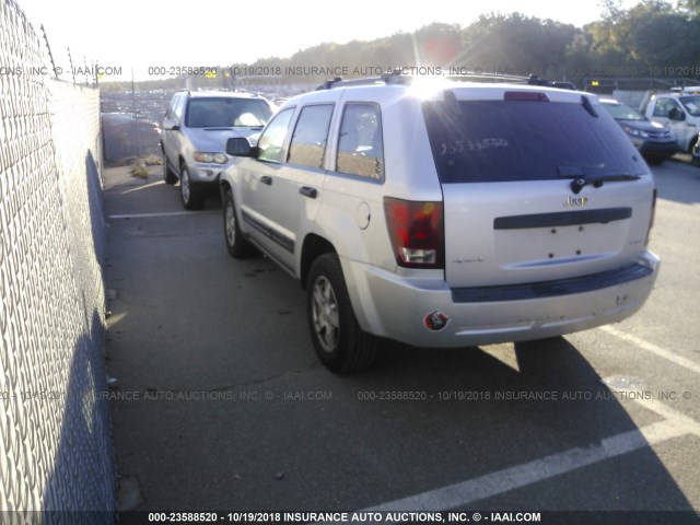 1J4GR48K85C515085 - 2005 JEEP GRAND CHEROKEE LAREDO/COLUMBIA/FREEDOM 银色 照片 3