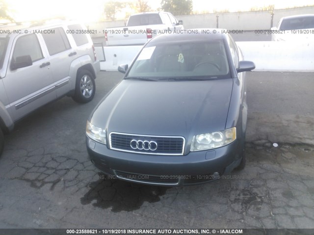 WAUJT68E22A311809 - 2002 AUDI A4 3.0 GRAY photo 6