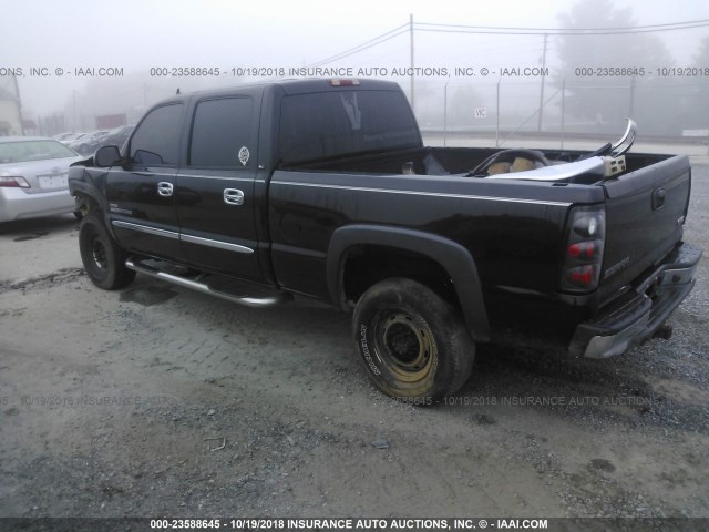 1GTHK23206F106122 - 2006 GMC SIERRA BLACK photo 3