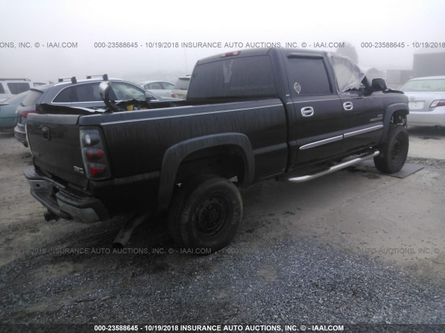 1GTHK23206F106122 - 2006 GMC SIERRA BLACK photo 4