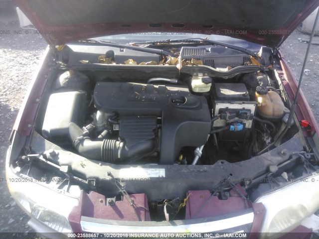 1G8AJ55F26Z205930 - 2006 SATURN ION LEVEL 2 红色 照片 10