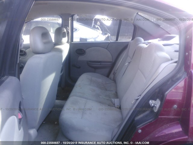 1G8AJ55F26Z205930 - 2006 SATURN ION LEVEL 2 红色 照片 8