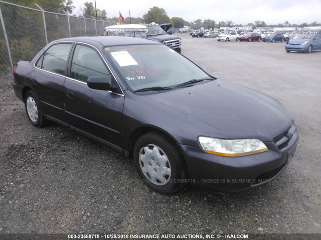 1HGCG5648WA061598 - 1998 HONDA ACCORD LX GRAY photo 1