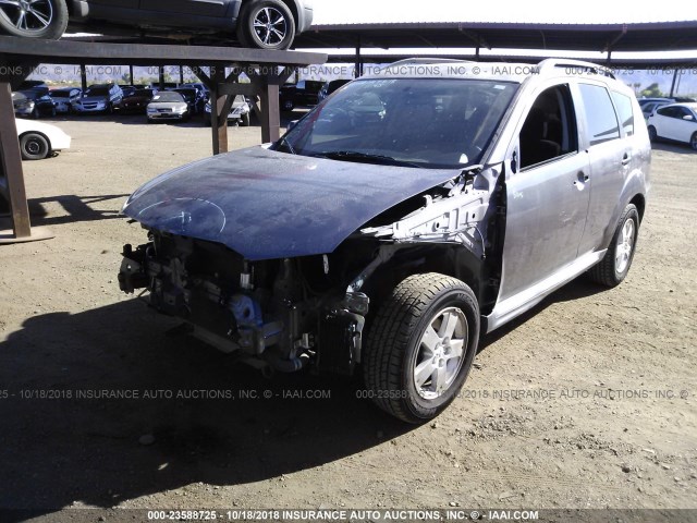 JA4A52AW9AZ007100 - 2010 MITSUBISHI OUTLANDER ES Boz foto 2
