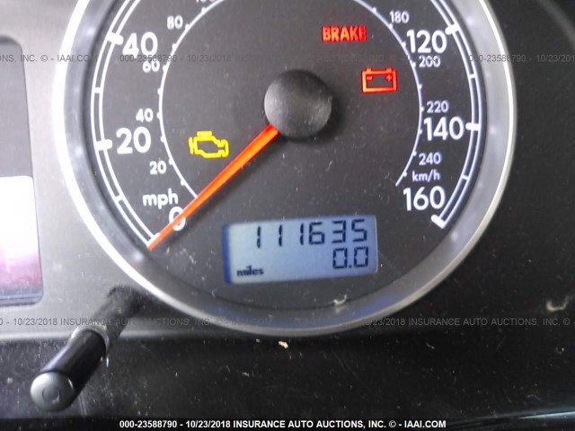 WVWRH63B01P087522 - 2001 VOLKSWAGEN PASSAT GLX 绿色 照片 7