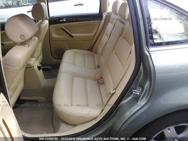 WVWRH63B01P087522 - 2001 VOLKSWAGEN PASSAT GLX 绿色 照片 8