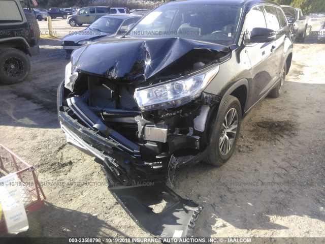 5TDZZRFH2JS245699 - 2018 TOYOTA HIGHLANDER LE/LE PLUS BLACK photo 6