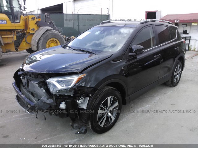 2T3RFREV3JW704074 - 2018 TOYOTA RAV4 ADVENTURE/XLE 黑色 照片 2