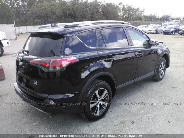 2T3RFREV3JW704074 - 2018 TOYOTA RAV4 ADVENTURE/XLE 黑色 照片 4