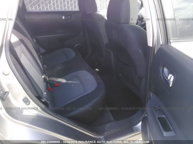 JN8AS5MTXCW603754 - 2012 NISSAN ROGUE S/SV GRAY photo 8