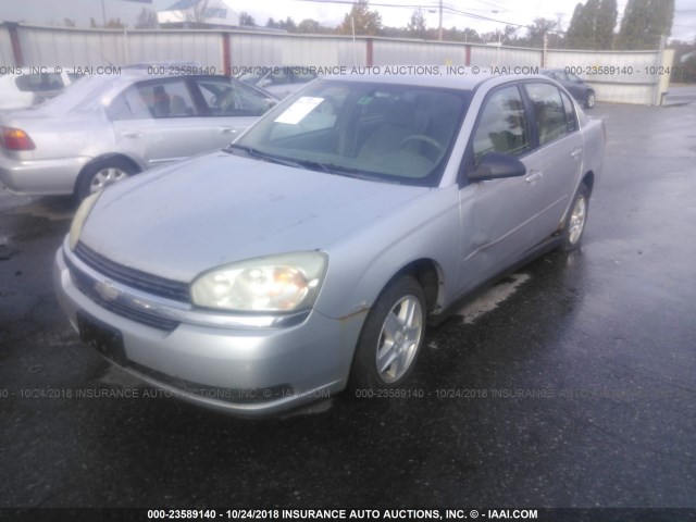 1G1ZT52844F177578 - 2004 CHEVROLET MALIBU LS ვერცხლისფერი ფოტო 2