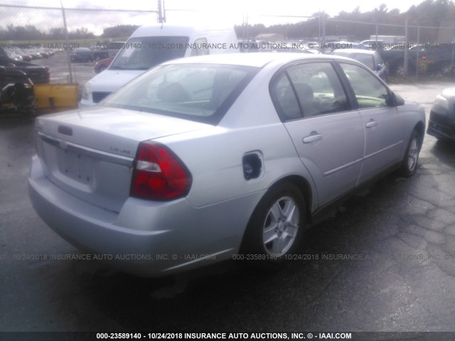 1G1ZT52844F177578 - 2004 CHEVROLET MALIBU LS ვერცხლისფერი ფოტო 4