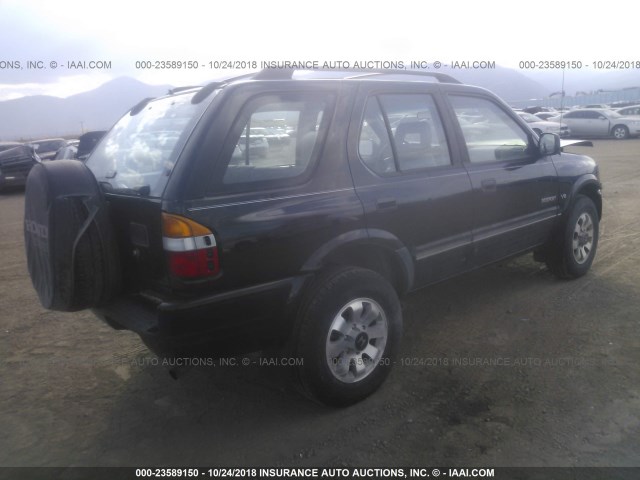 4S6CM58W7W4407387 - 1998 HONDA PASSPORT EX/LX 黑色 照片 4