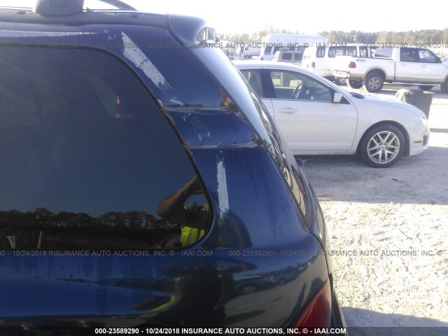 1B4HS38N52F131145 - 2002 DODGE DURANGO SPORT/SXT BLUE photo 6