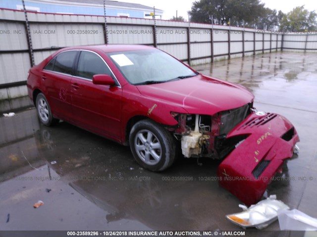 4T1BE46K59U352244 - 2009 TOYOTA CAMRY SE/LE/XLE წითელი ფოტო 1